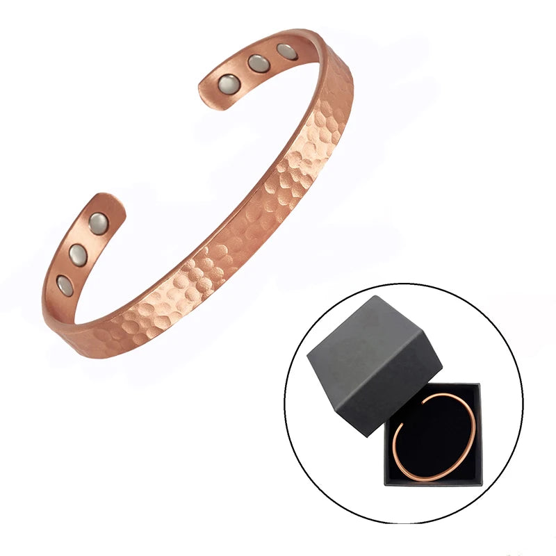 Pulsera de terapia magnética para aliviar el dolor de artritis y la fatiga.