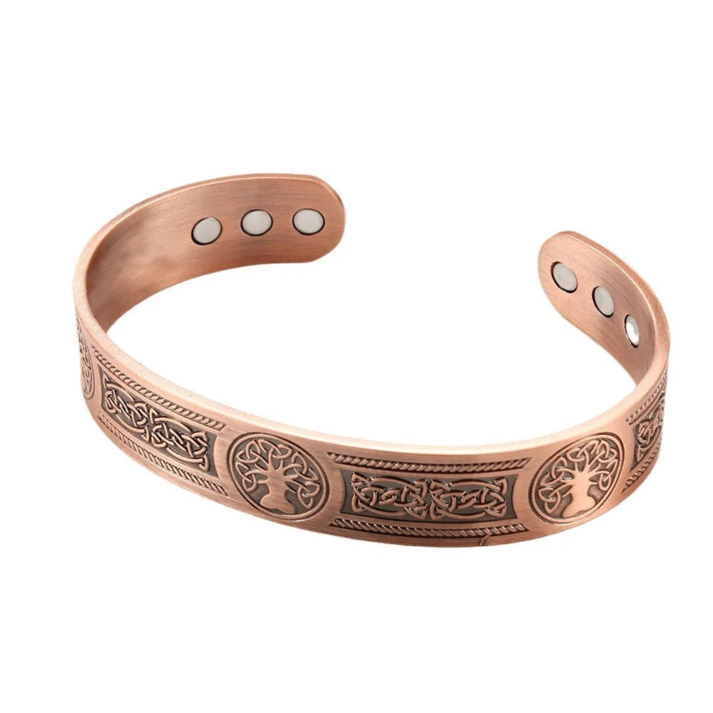 Pulsera de terapia magnética para aliviar el dolor de artritis y la fatiga.